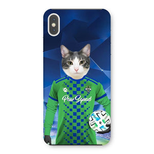 Seattle Scratchers Football Club: Custom Pet Phone Case - Paw & Glory - Dog Portraits - Pet Portraits