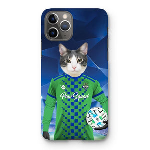 Seattle Scratchers Football Club: Custom Pet Phone Case - Paw & Glory - Dog Portraits - Pet Portraits