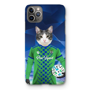 Seattle Scratchers Football Club: Custom Pet Phone Case - Paw & Glory - Dog Portraits - Pet Portraits