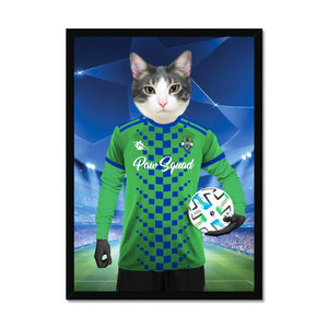 Seattle Scratchers Football Club: Custom Pet Portrait - Paw & Glory - Dog Portraits - Pet Portraits