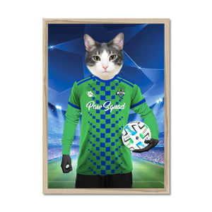 Seattle Scratchers Football Club: Custom Pet Portrait - Paw & Glory - Dog Portraits - Pet Portraits