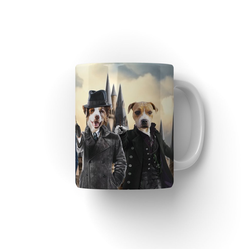 Secrets of Dumbledore: Custom Pet Coffee Mug - Paw & Glory - Dog Portraits - Pet Portraits