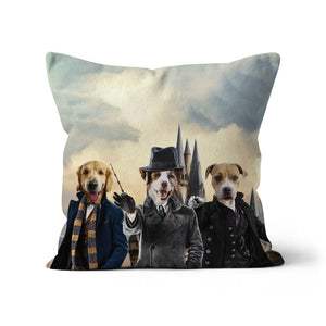 Secrets of Dumbledore: Custom Pet Pillow - Paw & Glory - Dog Portraits - Pet Portraits