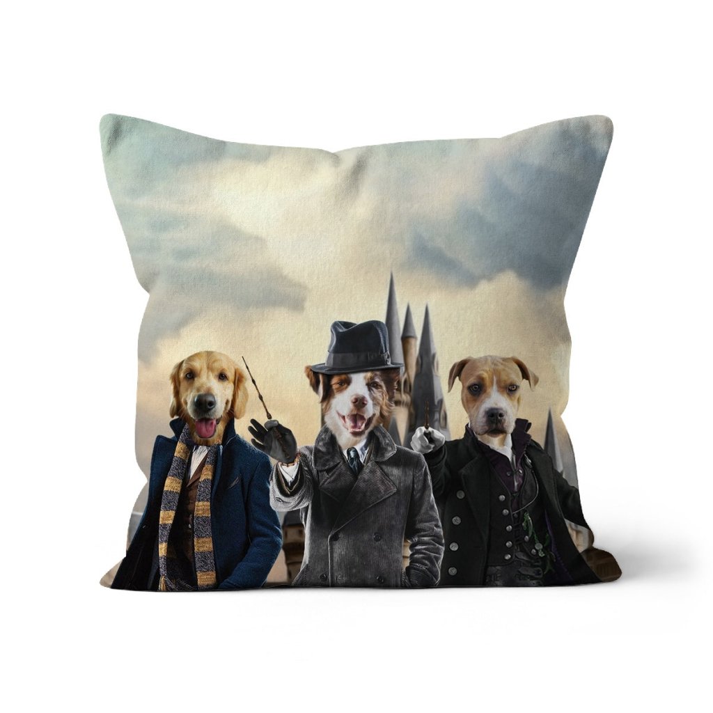 Secrets of Dumbledore: Custom Pet Pillow - Paw & Glory - #pet portraits# - #dog portraits# - #pet portraits uk#
