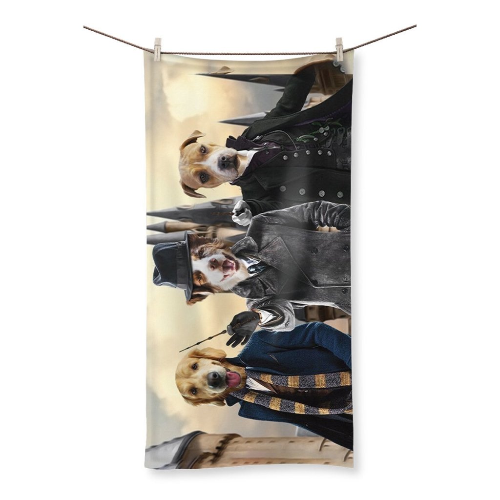 Secrets of Dumbledore: Custom Pet Towel - Paw & Glory - Dog Portraits - Pet Portraits