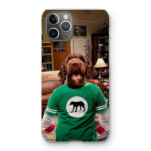 Sheldon Cooper (Big Bang theory): Custom Pet Phone Case - Paw & Glory - Dog Portraits - Pet Portraits