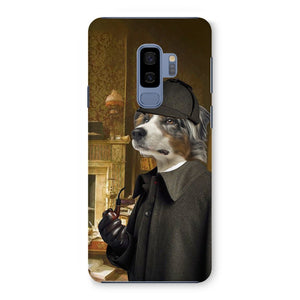 Sherlock Holmes: Custom Pet Phone Case - Paw & Glory - Dog Portraits - Pet Portraits