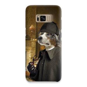 Sherlock Holmes: Custom Pet Phone Case - Paw & Glory - Dog Portraits - Pet Portraits