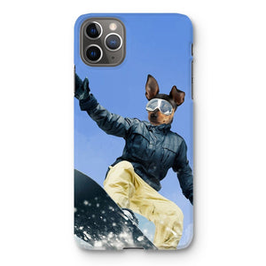 Snow Pro: Custom Pet Phone Case - Paw & Glory - Dog Portraits - Pet Portraits