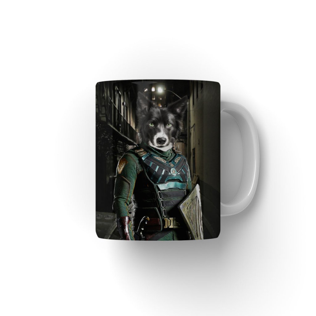 Soldier Boy (The Boys Inspired): Custom Pet Coffee Mug - Paw & Glory - Dog Portraits - Pet Portraits