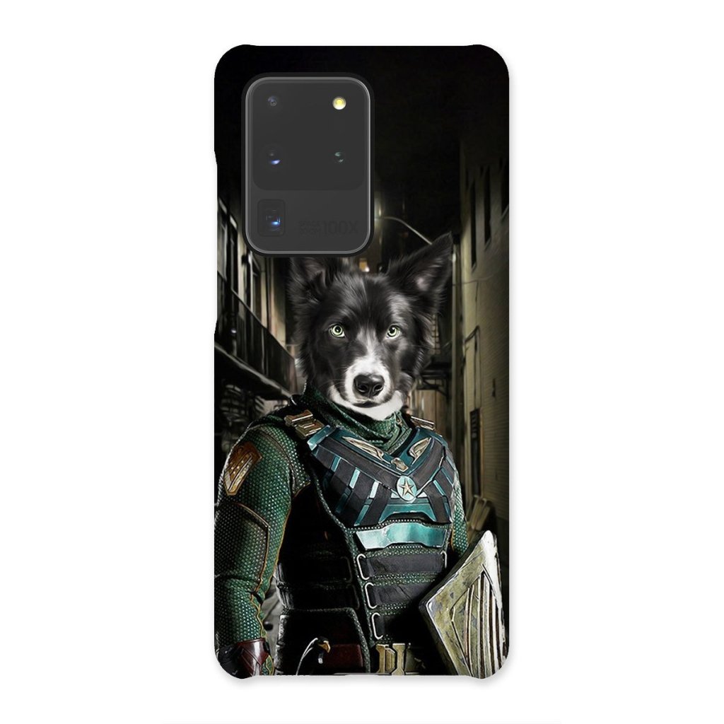 Soldier Boy (The Boys Inspired): Custom Pet Phone Case - Paw & Glory - Dog Portraits - Pet Portraits