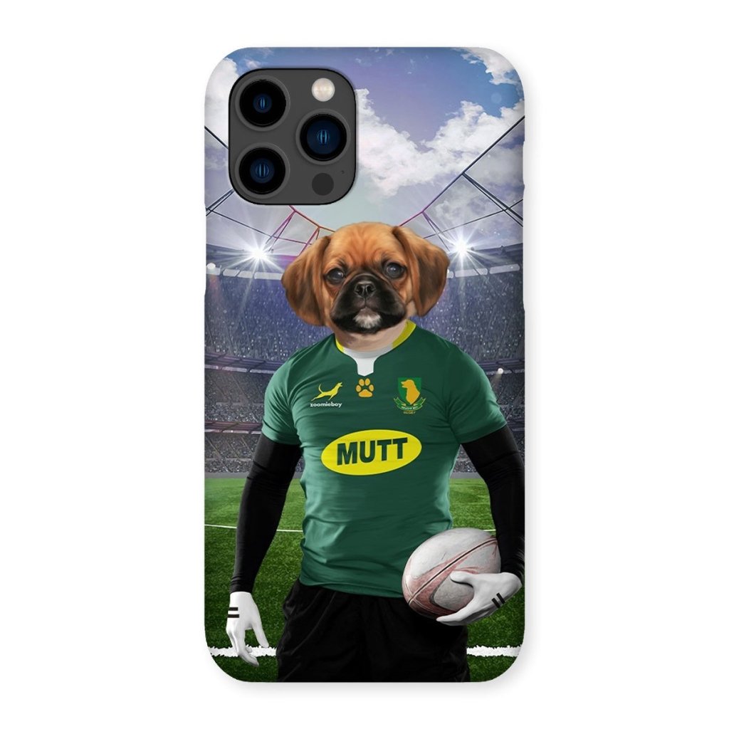 South Africa Rugby Team: Custom Pet Snap Phone Case - Paw & Glory - Dog Portraits - Pet Portraits