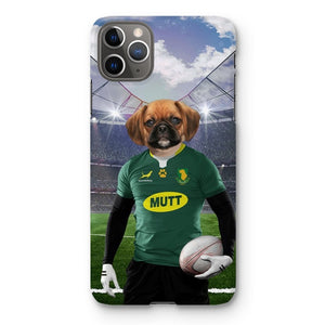 South Africa Rugby Team: Custom Pet Snap Phone Case - Paw & Glory - Dog Portraits - Pet Portraits