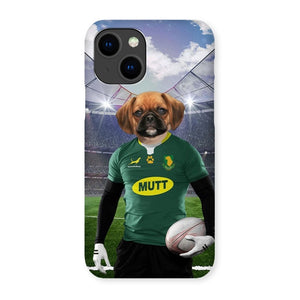 South Africa Rugby Team: Custom Pet Snap Phone Case - Paw & Glory - Dog Portraits - Pet Portraits