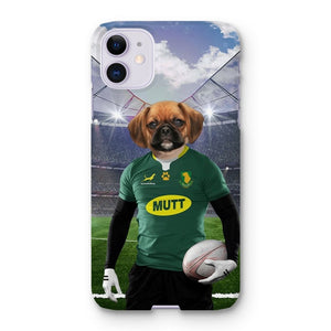 South Africa Rugby Team: Custom Pet Snap Phone Case - Paw & Glory - Dog Portraits - Pet Portraits