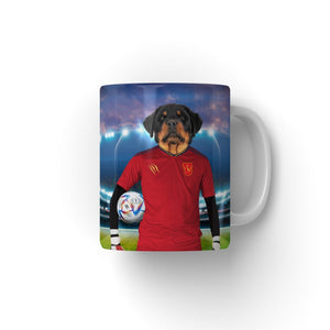 Spain Football Team (FIFA 2022): Custom Pet Mug - Paw & Glory - Dog Portraits - Pet Portraits