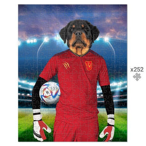 Spain Football Team (FIFA 2022): Custom Pet Puzzle - Paw & Glory - Dog Portraits - Pet Portraits