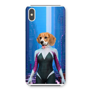 Spider Girl: Custom Pet Phone Case - Paw & Glory - Dog Portraits - Pet Portraits