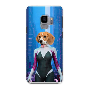 Spider Girl: Custom Pet Phone Case - Paw & Glory - Dog Portraits - Pet Portraits