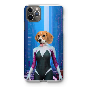 Spider Girl: Custom Pet Phone Case - Paw & Glory - Dog Portraits - Pet Portraits