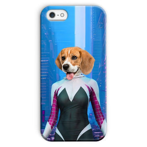 Spider Girl: Custom Pet Phone Case - Paw & Glory - Dog Portraits - Pet Portraits