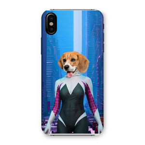 Spider Girl: Custom Pet Phone Case - Paw & Glory - Dog Portraits - Pet Portraits