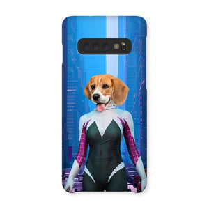 Spider Girl: Custom Pet Phone Case - Paw & Glory - Dog Portraits - Pet Portraits