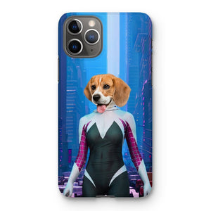 Spider Girl: Custom Pet Phone Case - Paw & Glory - Dog Portraits - Pet Portraits