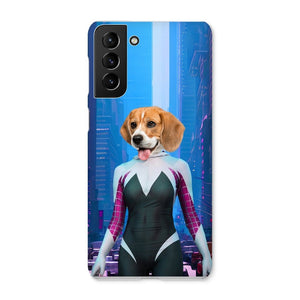 Spider Girl: Custom Pet Phone Case - Paw & Glory - Dog Portraits - Pet Portraits