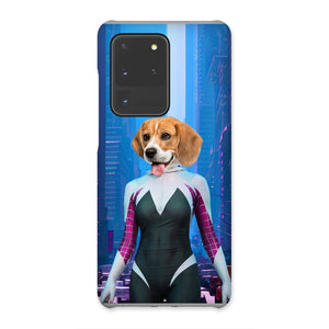 Spider Girl: Custom Pet Phone Case - Paw & Glory - Dog Portraits - Pet Portraits