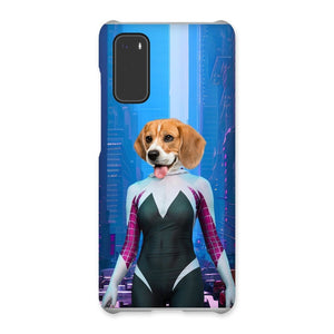 Spider Girl: Custom Pet Phone Case - Paw & Glory - Dog Portraits - Pet Portraits