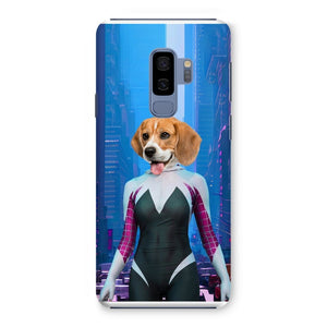 Spider Girl: Custom Pet Phone Case - Paw & Glory - Dog Portraits - Pet Portraits