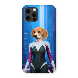 Spider Girl: Custom Pet Phone Case - Paw & Glory - Dog Portraits - Pet Portraits