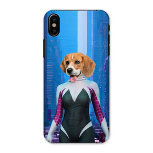 Spider Girl: Custom Pet Phone Case - Paw & Glory - Dog Portraits - Pet Portraits