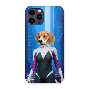 Spider Girl: Custom Pet Phone Case - Paw & Glory - Dog Portraits - Pet Portraits