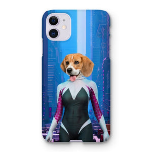 Spider Girl: Custom Pet Phone Case - Paw & Glory - Dog Portraits - Pet Portraits