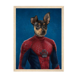 SpiderPaw: Custom Pet Portrait - Paw & Glory - Dog Portraits - Pet Portraits