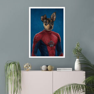 SpiderPaw: Custom Pet Poster - Paw & Glory - Dog Portraits - Pet Portraits