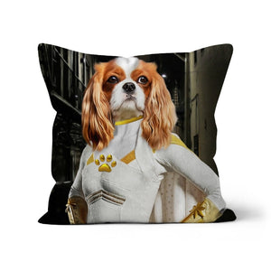 Starlight (The Boys Inspired): Custom Pet Pillow - Paw & Glory - Dog Portraits - Pet Portraits