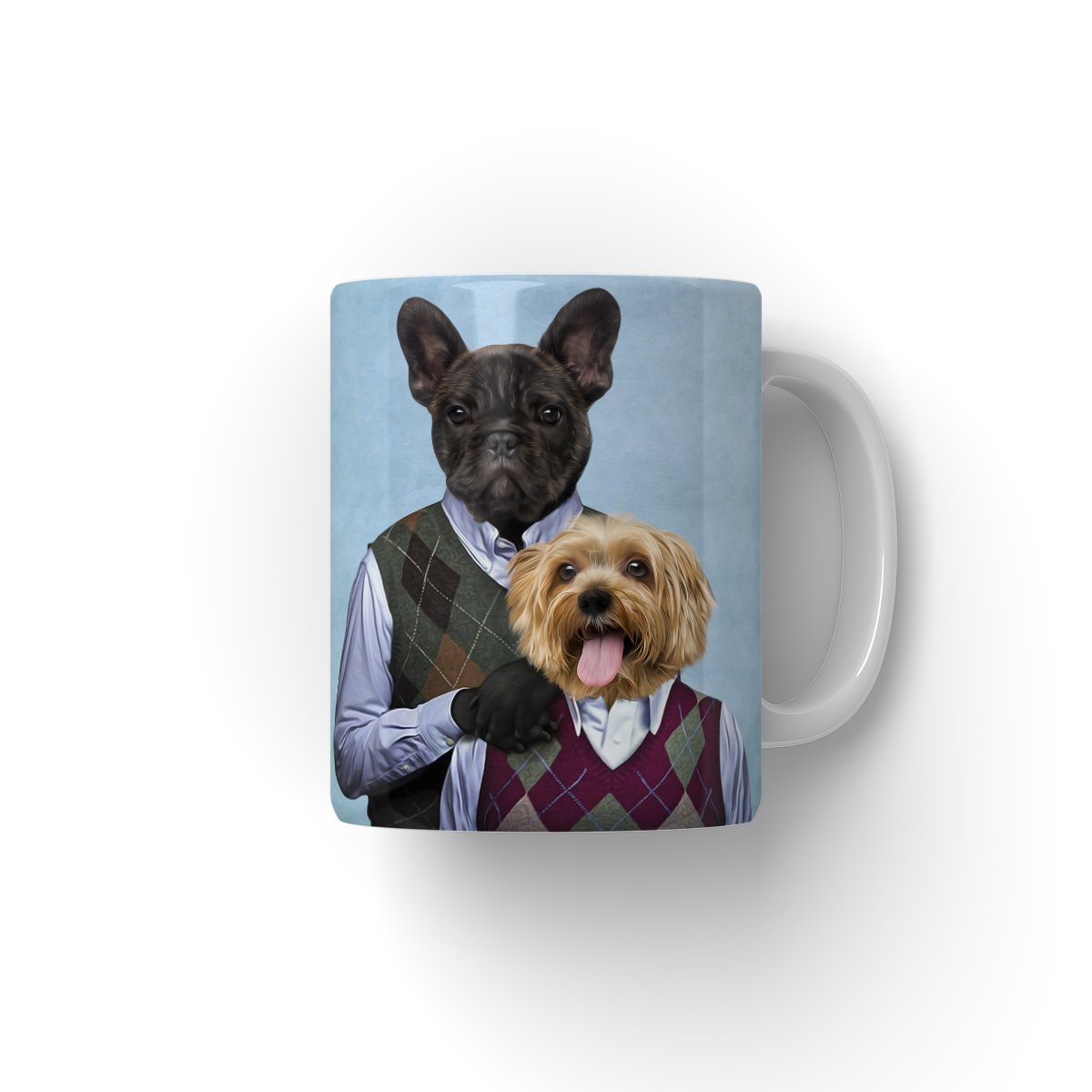 Step Doggo's: Custom Pet Coffee Mug - Paw & Glory - Dog Portraits - Pet Portraits