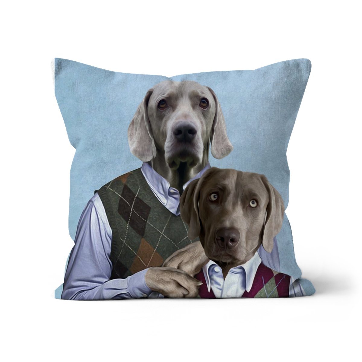 Step Doggo's: Custom Pet Pillow - Paw & Glory - Dog Portraits - Pet Portraits