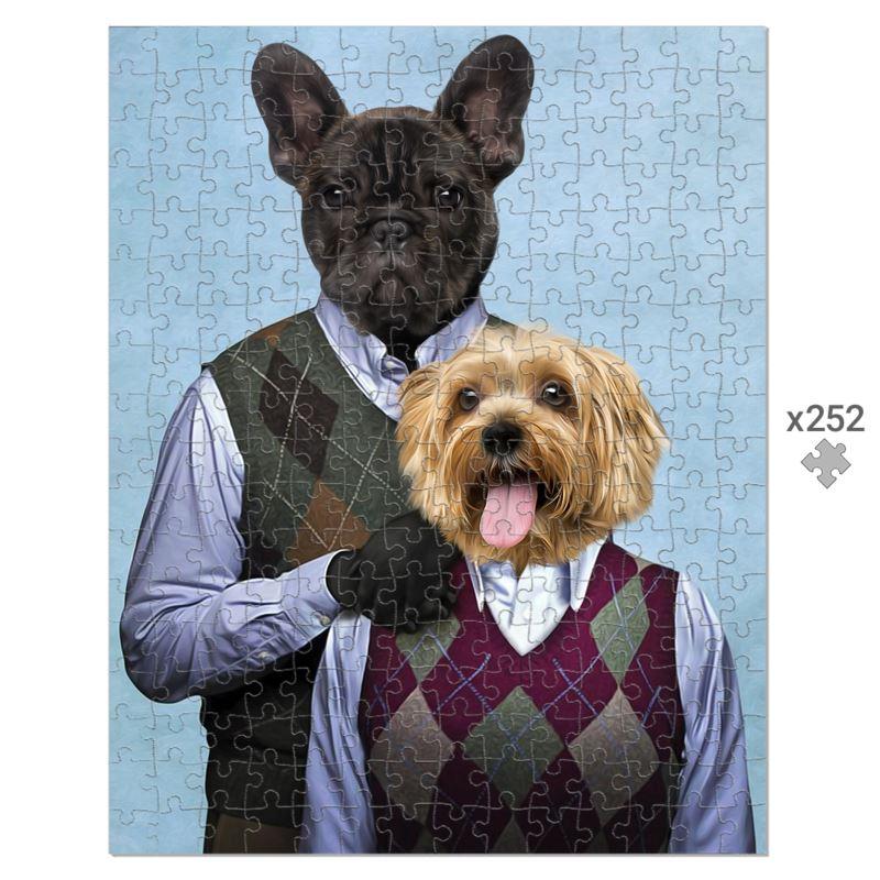 Step Doggo's: Custom Pet Puzzle - Paw & Glory - Dog Portraits - Pet Portraits