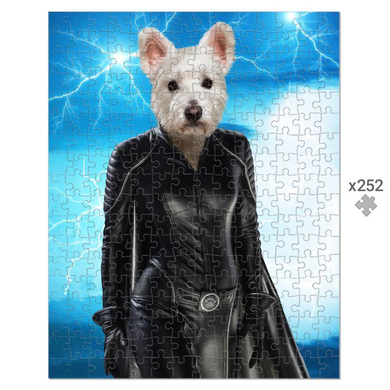 Storm (Marvel Inspired): Custom Pet Puzzle - Paw & Glory - Dog Portraits - Pet Portraits