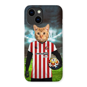 Sunderland Football Club: Custom Pet Phone Case - Paw & Glory - Dog Portraits - Pet Portraits