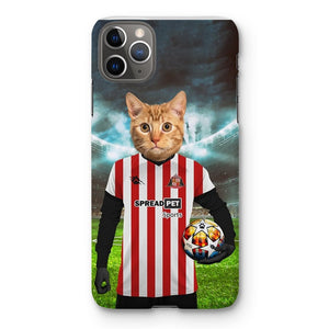 Sunderland Football Club: Custom Pet Phone Case - Paw & Glory - Dog Portraits - Pet Portraits