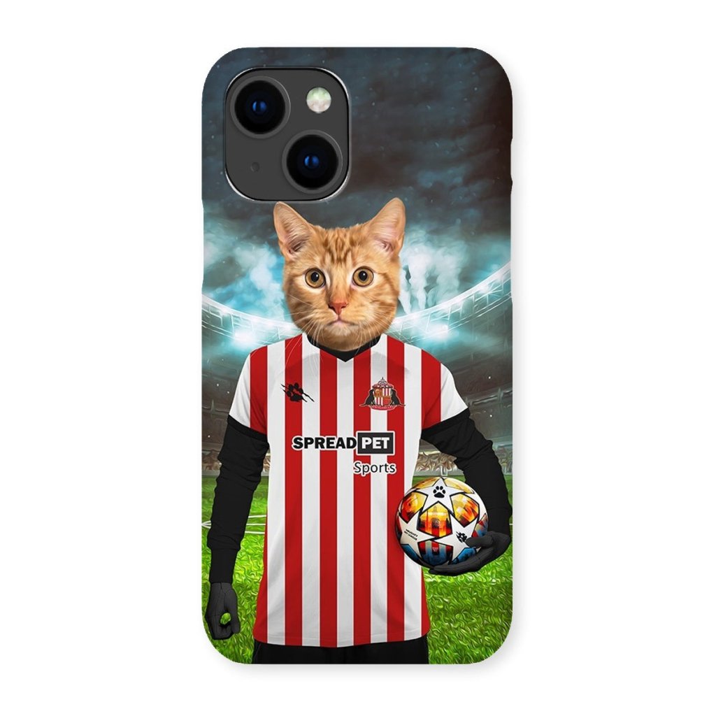 Sunderland Football Club: Custom Pet Phone Case - Paw & Glory - Dog Portraits - Pet Portraits