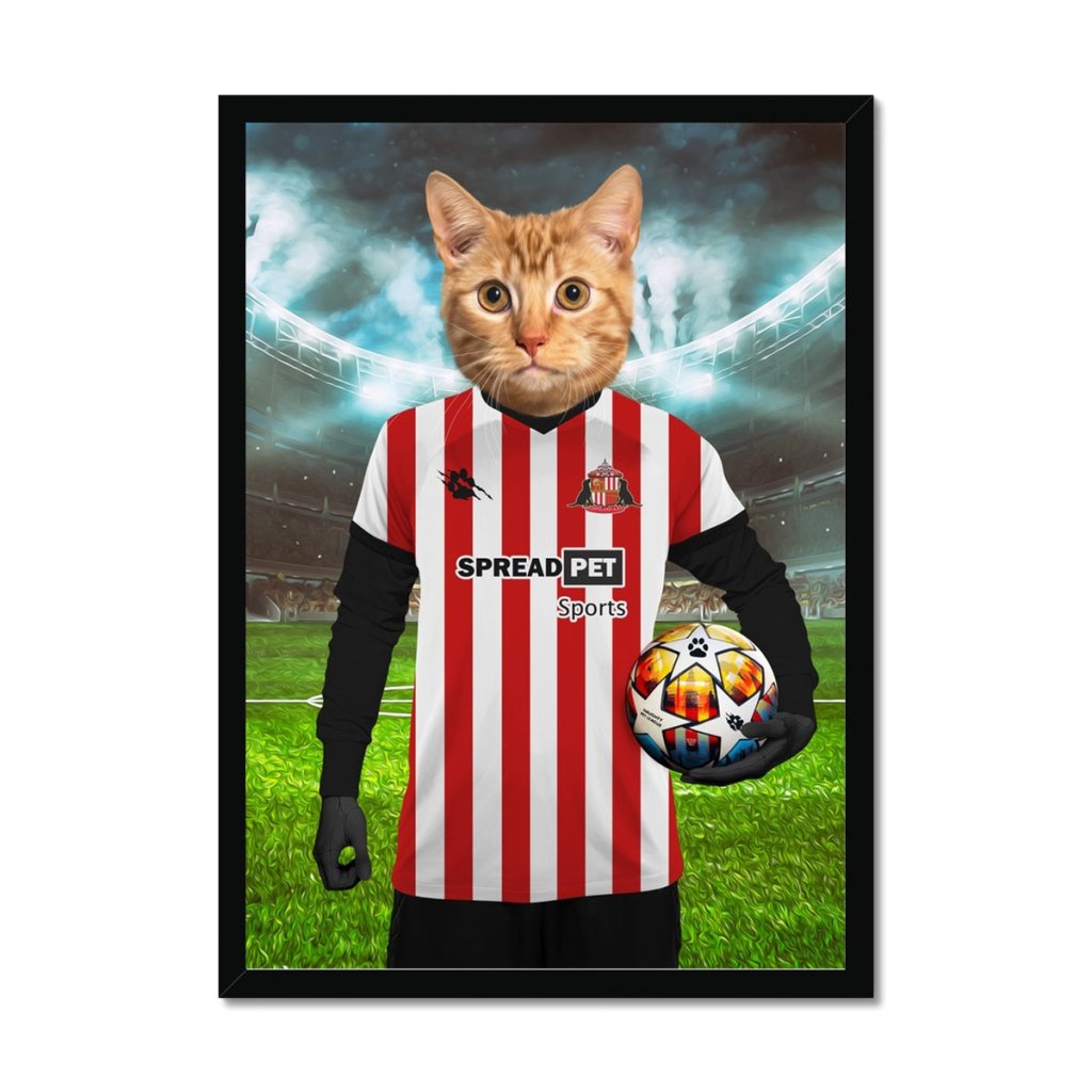 Sunderland Football Club: Custom Pet Portrait - Paw & Glory - Dog Portraits - Pet Portraits