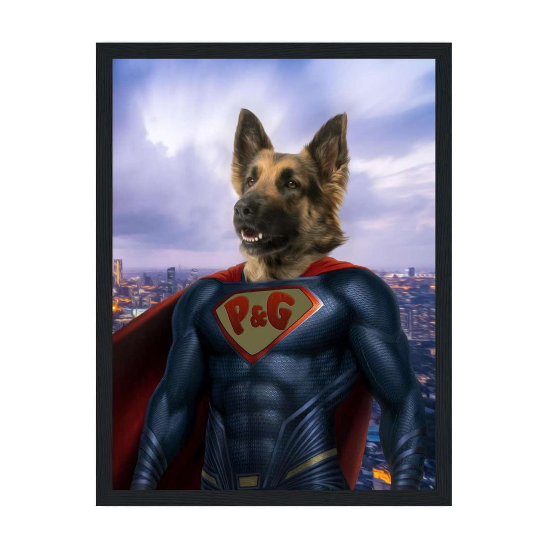 Super Pet: Custom Pet Portrait - Paw & Glory - Dog Portraits - Pet Portraits