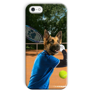 Tennis Icon: Custom Pet Phone Case - Paw & Glory - Dog Portraits - Pet Portraits