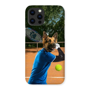 Tennis Icon: Custom Pet Phone Case - Paw & Glory - Dog Portraits - Pet Portraits